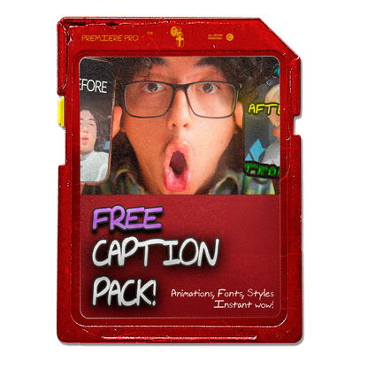 CAPTION ANIMATION PACK