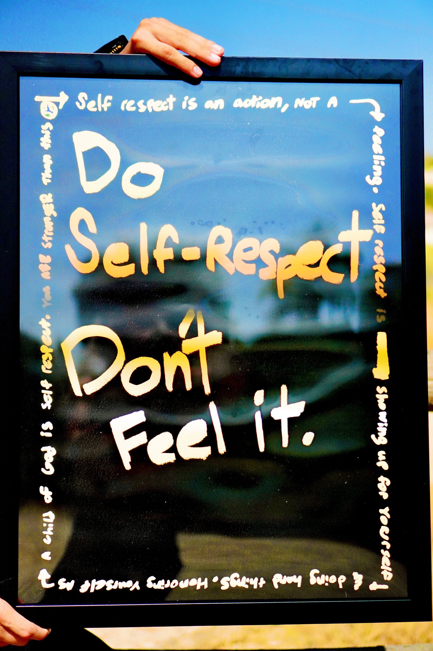 "DO SELF-RESPECT" Poster