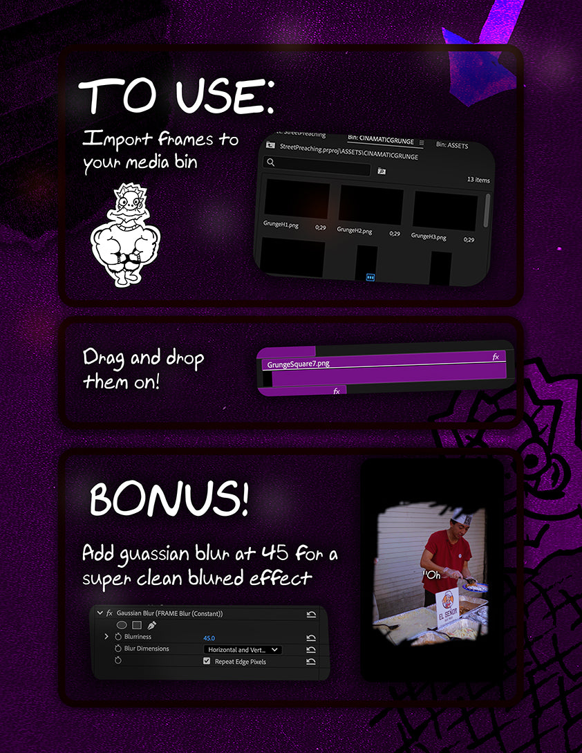 Cinematic Frames Pack